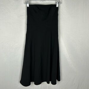 White House Black Market Strapless Little Black Dress -Size 4